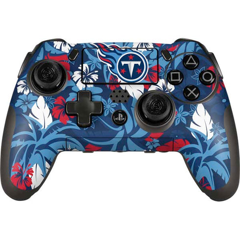 NFL Tennessee Titans Tropical Print PlayStation Scuf Vantage 2 Controller Skin